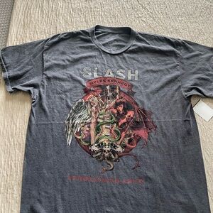 Slash Myles Kennedy LARGE graphic tee Apocalyptic Love men’s grey